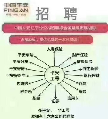 中國平安人壽保險(xiǎn)本溪中心支公司南芬營銷服務(wù)部 您的貼心保險(xiǎn)服務(wù)伙伴